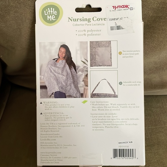 Little Me Nursing Cover - Picture 2 of 5